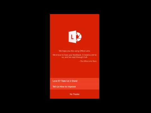 OfficeLens App : A quick review and guide to use