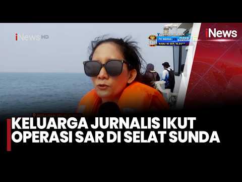 Berharap Suaminya Segera Ditemukan, Istri Jurnalis iNews Yudistiro Ikut Pencarian | iNews Room