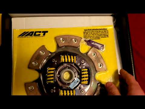New Clutch! (ACT Heavy Duty Race Sprung 6 Pad Clutch Kit Unboxing)