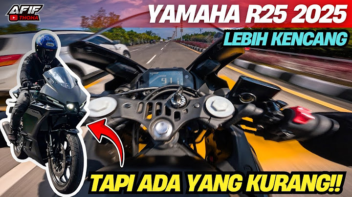 TEST RIDE YAMAHA R25 2025 LEBIH ENAK DAN KENCANG TAPI MASIH ADA YANG KURANG🔥 #yamahar25