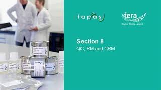 Series  8   PT Quality Control, Reference Material, Certified Reference Material