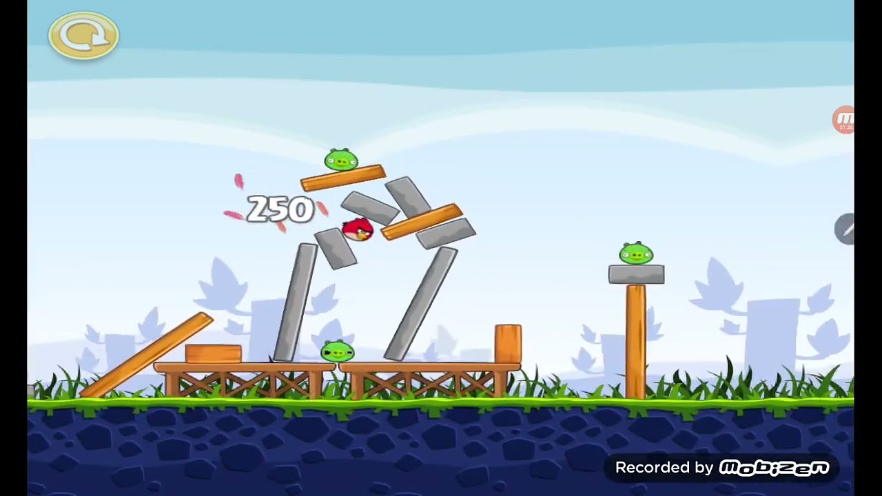 (300 subscribers special) Me playing Angry Birds parasite on Android tablet