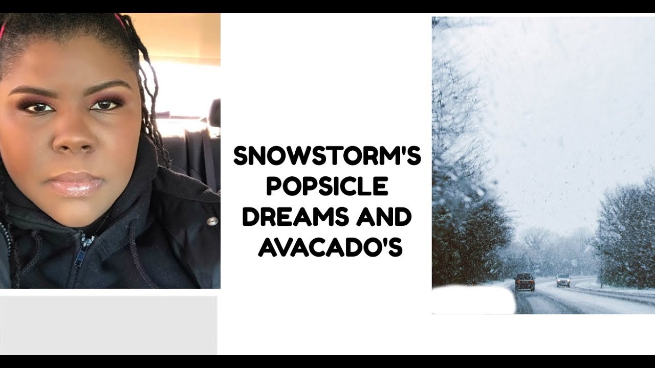 Vlog #38 SNOWSTORM IS A COMING, AVACADO DREAMS AND POPSICLES