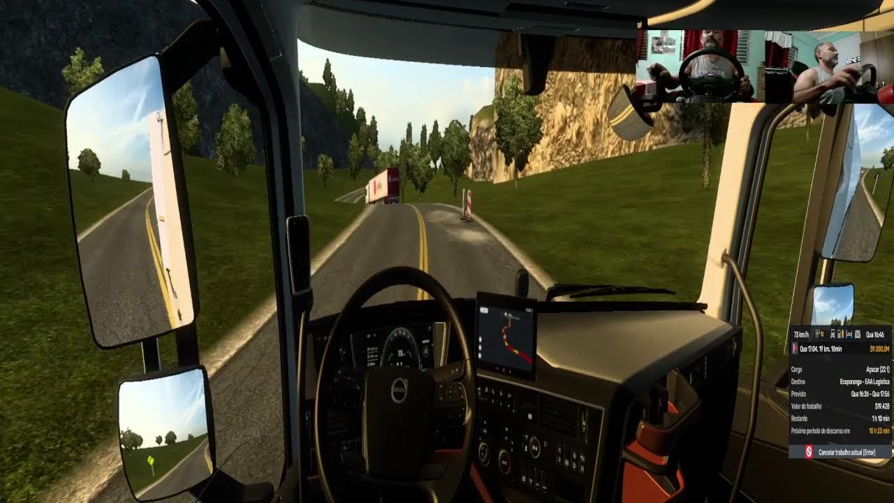 Esporando  o euro truck  Simuleitor 2 update  1.57   mapa EAA