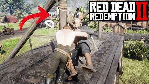 This happens if you save this criminal from hanging in Valentine - RDR2