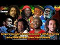 Gregory Isaacs,Eric Donaldson,Jimmy Cliff,Bob Marley,Lucky Dube,Burning Spear,Alpha Blondy The Songs