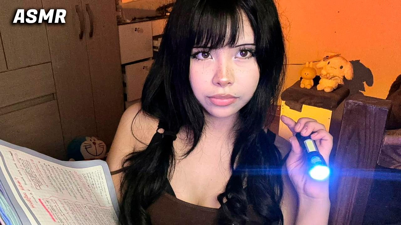 ASMR examen de nervios craneales🧠ROLEPLAY