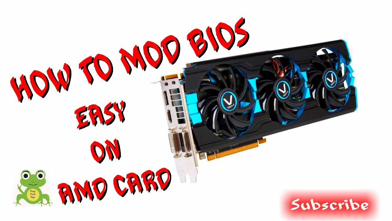 HOW To MOD bios on AMD GPU Card with VBE7 - YouTube