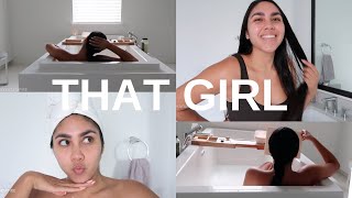 That Girl Morning Beauty Routine ✨ Olaplex, Oribe, R+Co Reviews