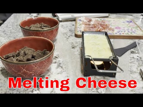 Cooking & Chatting - Charcuterie Board - Melting Raclette Cheese