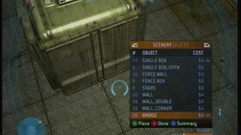 Halo 3 how to merge objects to the ground