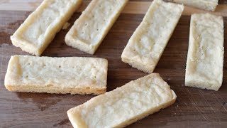 How to Make Shortbread | Easy Homemade Traditional Scottish Shortbread Recipe | 3 Ingredients