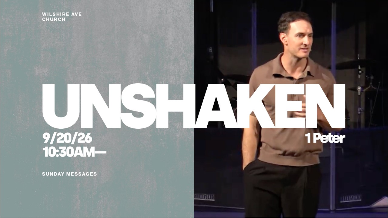 Holy In A Shaken World | Pastor Rob Burke | 10:30 AM Service | Wilshire Ave