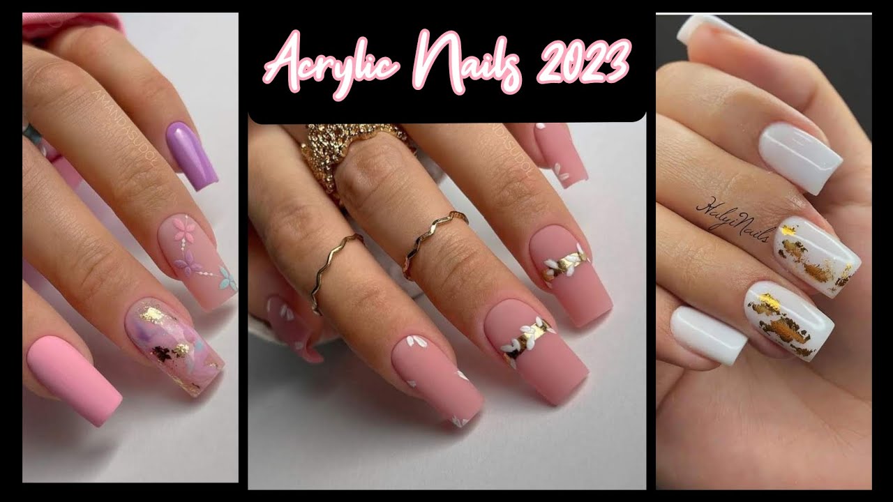 Nails acrylic art elegants 2023 recopilaciones artnails acrylicnails
