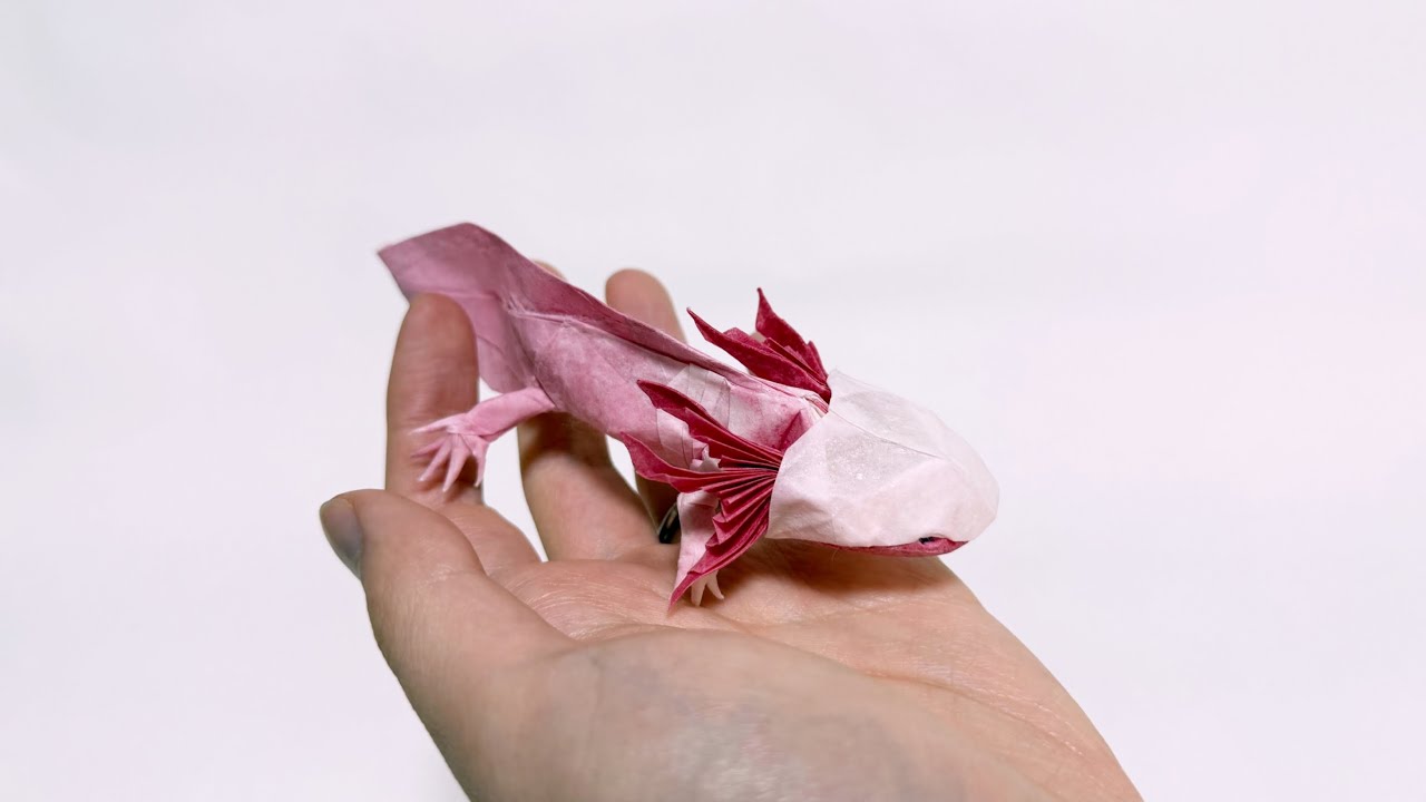 종이 한장으로 우파루파 접기