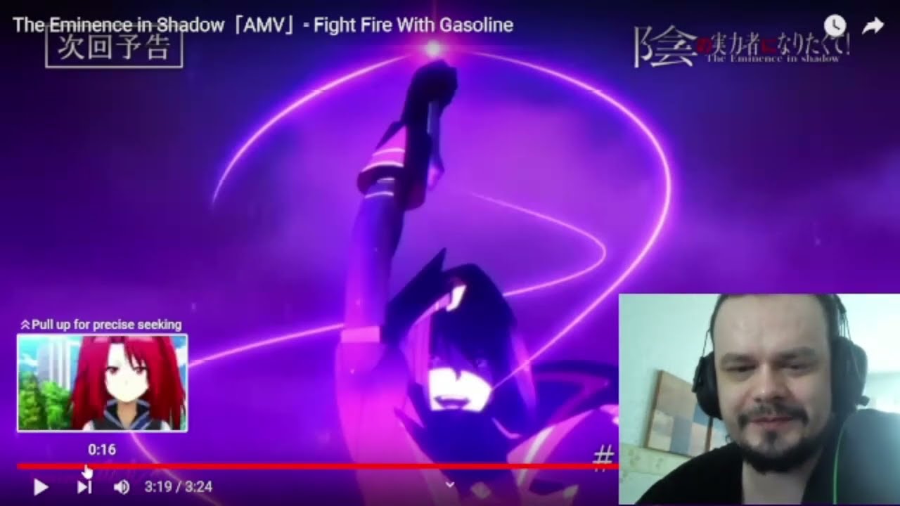The Eminence in Shadow「AMV」REACTION - Fight Fire With Gasoline