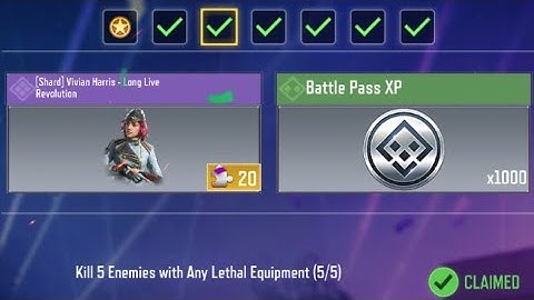 How To Kill 5 Enemies With Any Lethal Equipment?