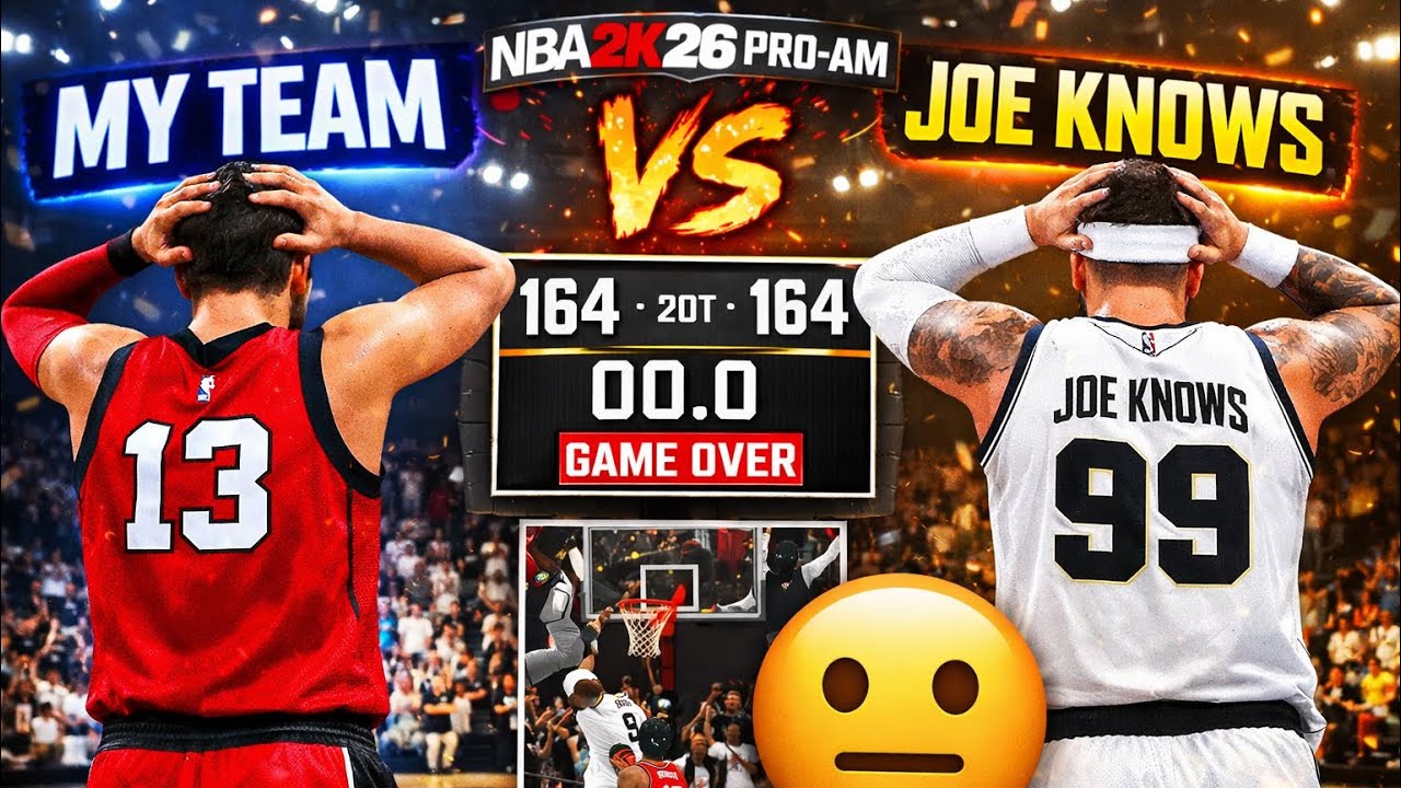 JOE KNOWS AND BLACK MARKET PULLED UP ON US AND THIS HAPPENED...