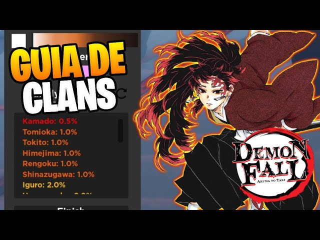 GUIA DE CLANS e SUAS VANTAGENS NO DEMON FALL