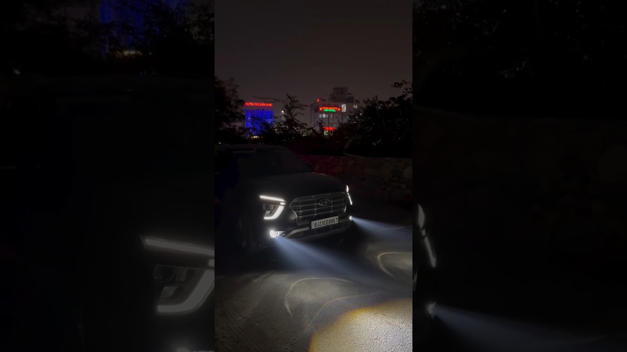 Creta light upgrade on year's last car! 🔥✨