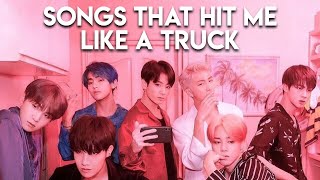 KPOP SONGS THAT HIT ME LIKE A TRUCK | Kyuniverxse