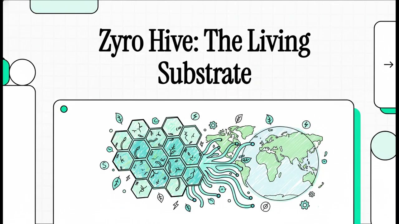 Zyro Hive - Escaping the Triangle: The New Geometry for a Planet with No "Outside"