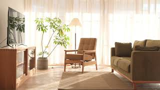 🌞【Wood & Light】A Home Bathed in Sunlight | Solid Wood Interior Vibes screenshot 5