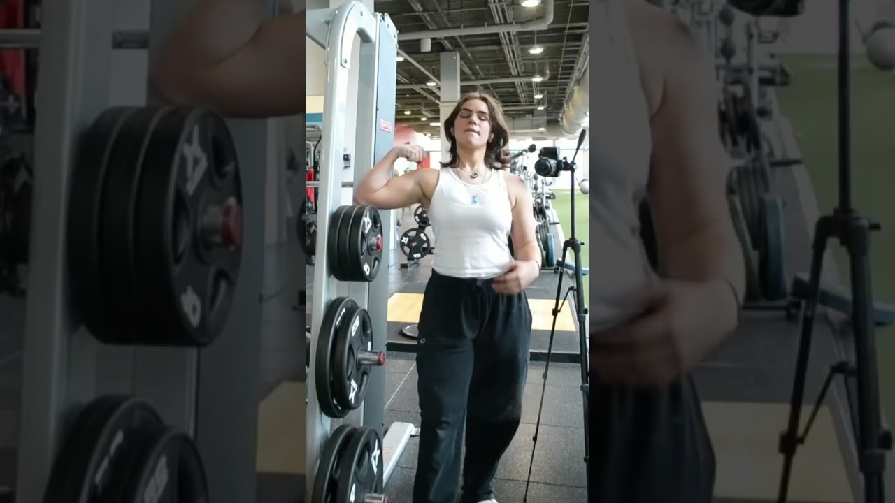 OMG 😱 Wait 4 The End 😱 Muscle Girl Flex Bicep, Abs 🔥 Fbb flex Bicep 