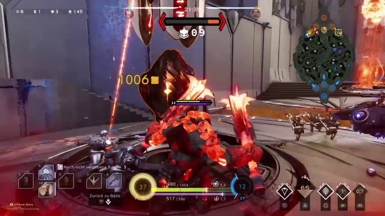 Paragon: Grux gameplay (Old gameplay with the good card system :.(  )