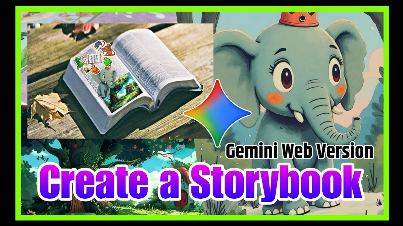 How to Create Storybook Using Gemini|Google Gemini Storybook ...