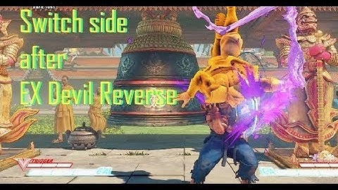 EX Devil Reverse side switch - Bison SFV #1
