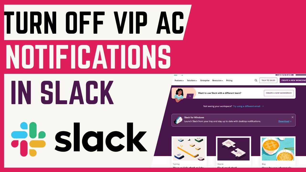 How To Turn On VIP Account Notifications In Slack - YouTube