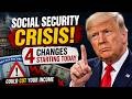 Big Social Security Crisis: 4 Changes Starting Today Could Cut Your Income