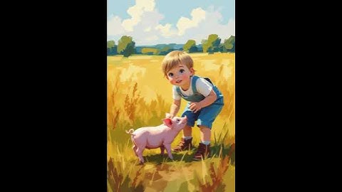 Good tasteing Pig   #gemini #automobile #grokai #baby #alphabetrecognition