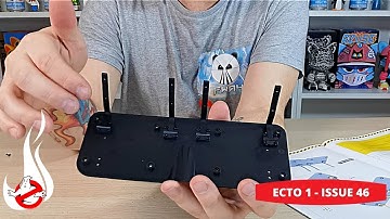 Build the Ghostbusters Ecto-1 - Issue 46 - Front Seat Base Supports ( Speed Build )