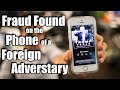 P1 | Fraud Found on the Phone of a Nearby Foreign Adversary | 45 | Tarot