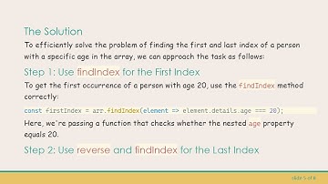 How to Find the Index of Objects