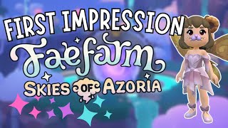 FIRST LOOK AT THE FAE FARM DLC: SKIES OF AZORIA | UPDATE 3.0 | Is The DLC Worth it? | Lets Play