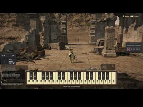 FFXIV Bard Performance - Pegasus Fantasy