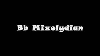 Bb Mixolydian Groove Backing Track chords
