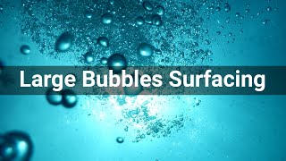Large Bubbles Surfacing • Water • Sounds Effects (No Copyright Sounds)