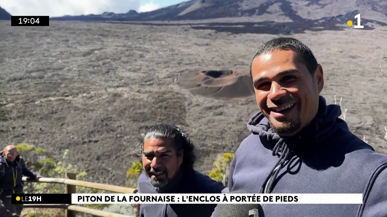Piton de la Fournaise : l'enclos à portée de pieds