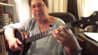 Video thumbnail of "Around the Horn clawhammer banjo lesson"