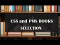CSS and PMS BOOKS SELECTION| Sayed Kareem PCS| HOW TO SELECT BOOKS FOR CSS or PMS.