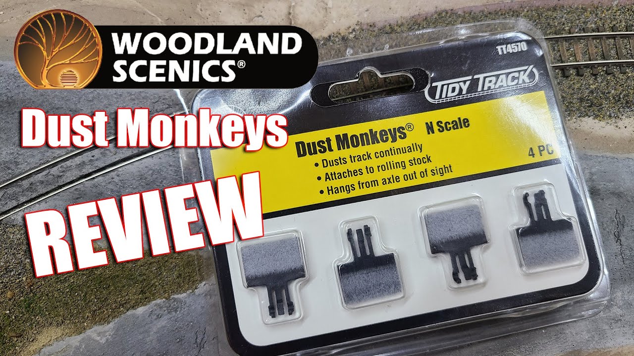 Woodland Scenics Dust Monkeys REVIEW YouTube