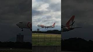 Boeing 737-8 MAX da GOL Linhas Aéreas (PS-GPO) Rota:Salvador-Fortaleza (SSA-FOR) #SBFZ #Shorts