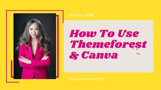 How To Use Themeforest & Canva