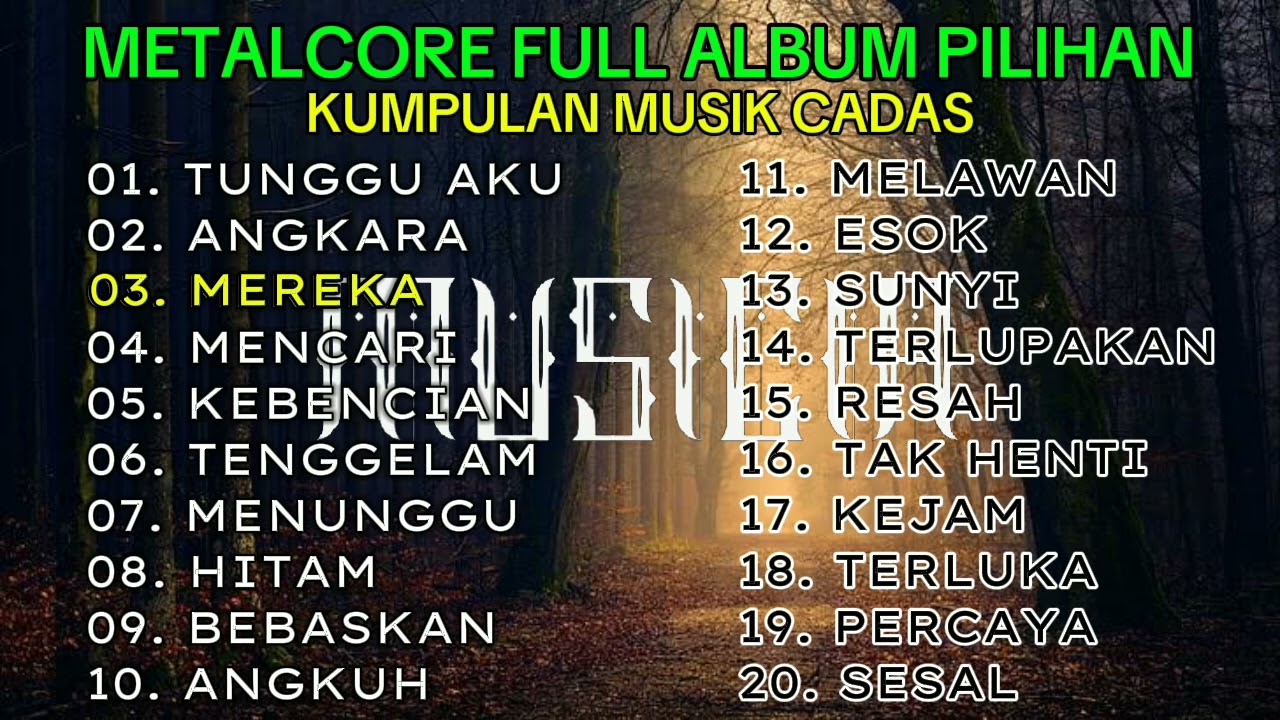 METALCORE FULL ALBUM || BEST SONG ALBUM METALCORE INDONESIA