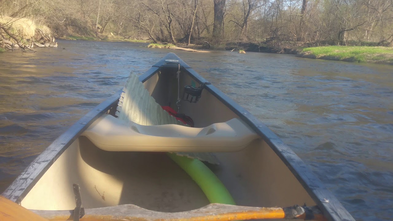 Canoeing south branch middle fork zumbro nowhere Genoa YouTube