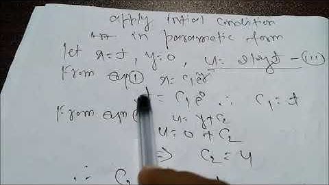 concept on CAUCHY PROBLEM for CSIR NET EXAM